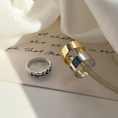 Gothic Style Opening Ring, 3 Pcs