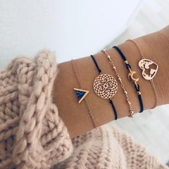 Women's Vintage Bohemian Bracelets Set