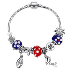 Cute Rhinestone Women's Charm Bracelet
