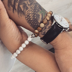 Boho Stone Beaded Bracelet