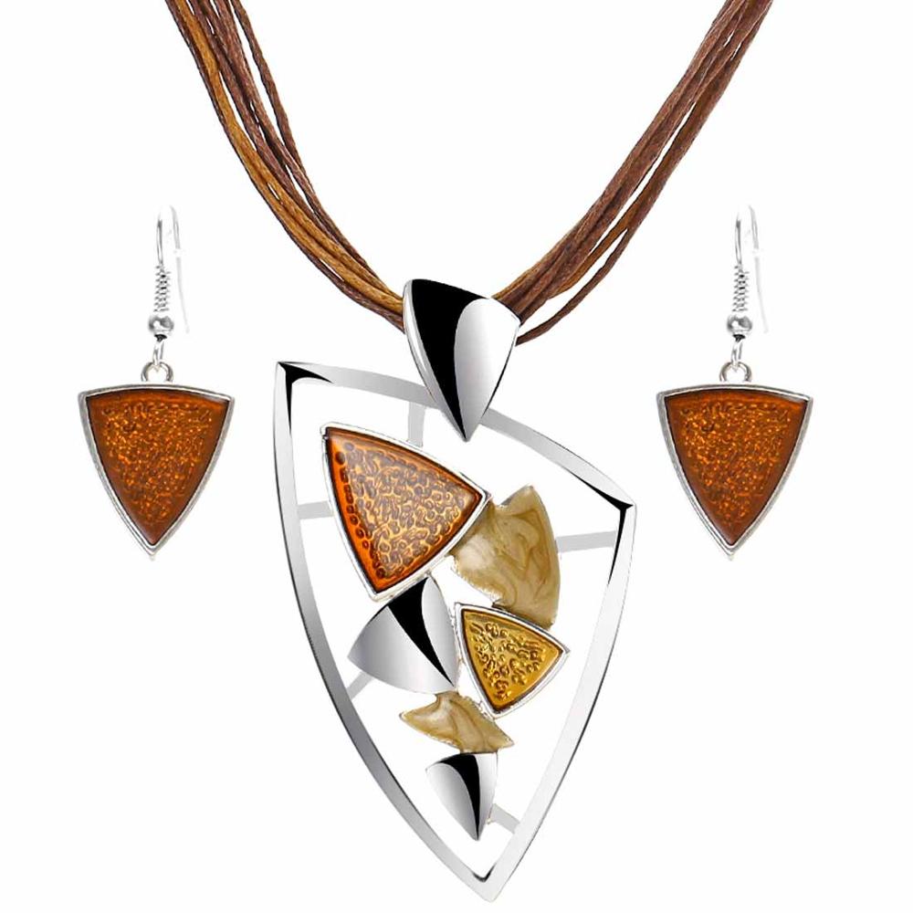 Fashion Geometric Jewelry Sets