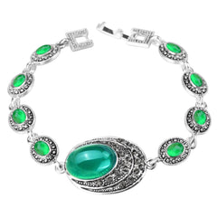 Exquisite Vintage Oval Shaped Women's Jewelry Set