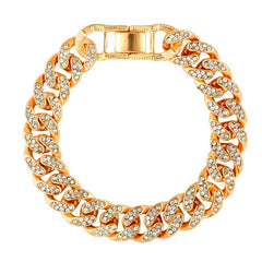 Women's Solid Link Chain Bracelet