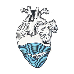 Anatomical Heart Shaped Pin