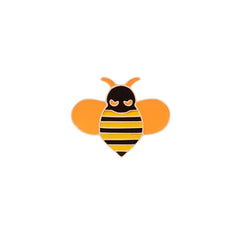 Cartoon Bee Enamel Brooch