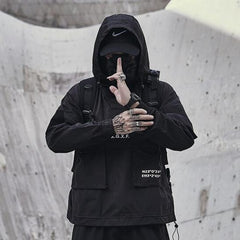 Men's Urban Style Hooded Jacket