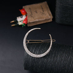 Women's Star and Moon Shaped Hair Clip