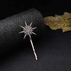 Women's Star and Moon Shaped Hair Clip