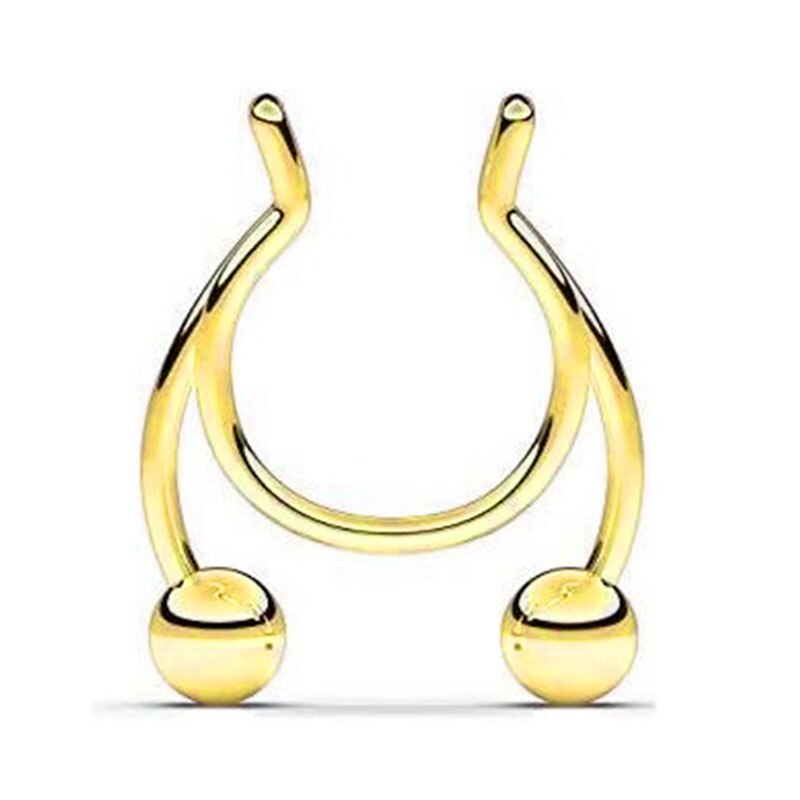 Antler Shape Fake Nose Ring
