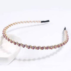 Colorful Crystal Hair Band for Women