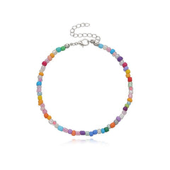 Colorful Ankle Bracelet for Summer