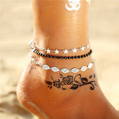 Charming Summer Boho Metal Women's Anklet