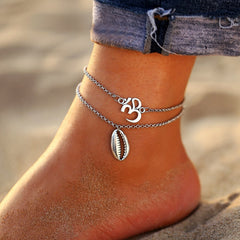 Charming Summer Boho Metal Women's Anklet