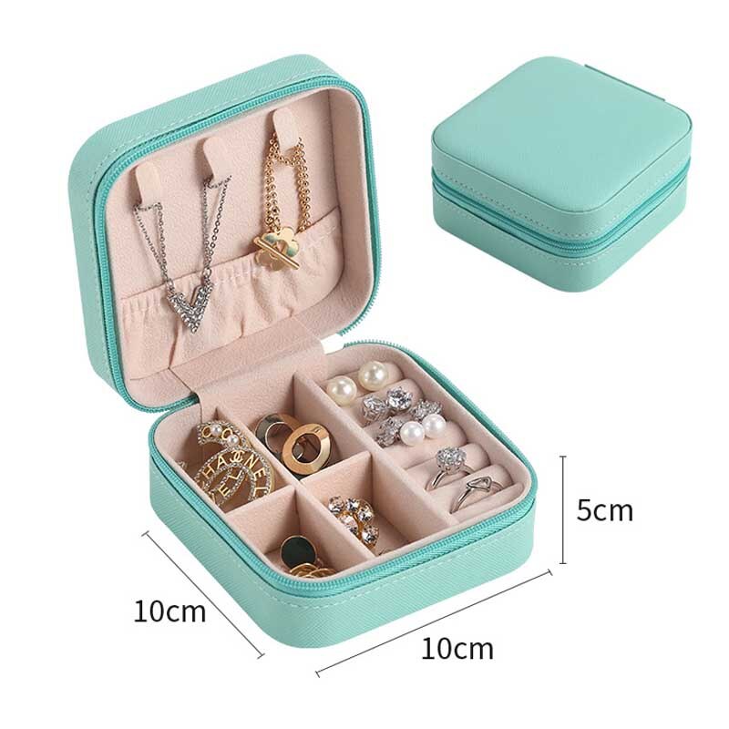 Compact Portable Jewelry Organizer Box