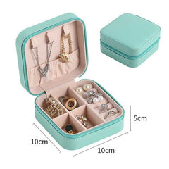 Compact Portable Jewelry Organizer Box