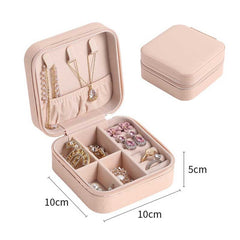 Compact Portable Jewelry Organizer Box