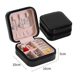 Compact Portable Jewelry Organizer Box