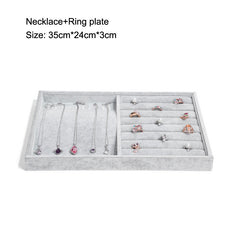 High Quality Velvet Jewelry Trays