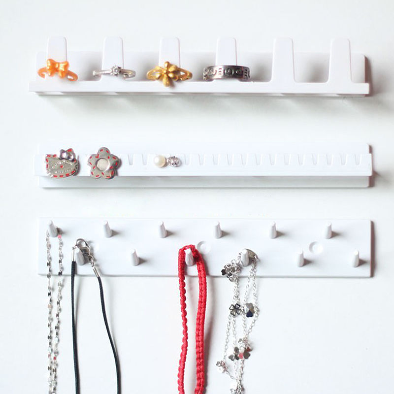 White Wall Hanging Jewelry Holders