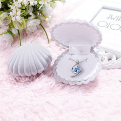 Fashion Crown Velvet Jewelry Box For Ring And Earrings