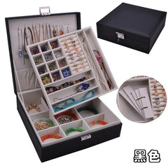 Fashion Leather Jewelry Box with Mirror