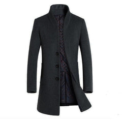 Warm Wool Coat for Men