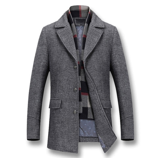 Men's Winter Thick Cotton Coat