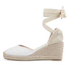 Women's Wedge Sandals with Ankle Strap