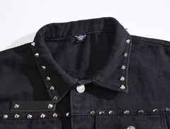 Black Denim Vest for Men
