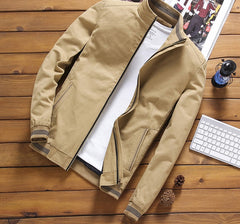 Men's Casual Zipper Bomber