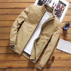 Men's Casual Zipper Bomber