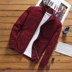 Men's Casual Zipper Bomber