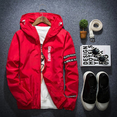 Men's Hooded Windbreaker
