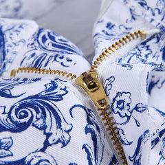 Boho Patterned Men's Jeans