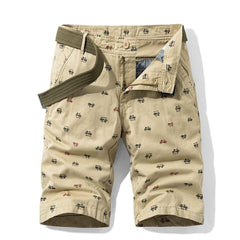 Men's Cargo Shorts with Pattern