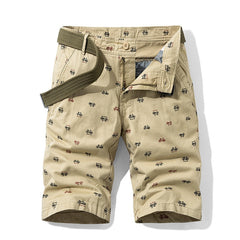 Men's Cargo Shorts with Pattern