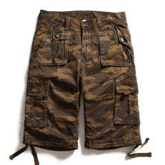 Men's Camouflage Casual Cotton Cargo Shorts