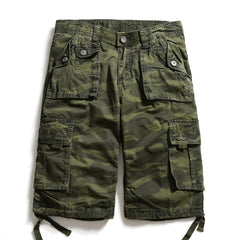 Men's Camouflage Casual Cotton Cargo Shorts