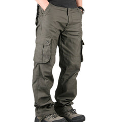Men's Casual Cotton Cargo Pants