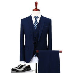 Men's Fashion Slim Fitted Suit