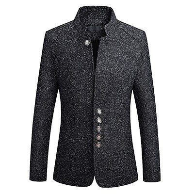 Men's Formal Blazer with Collar