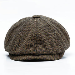 Men's Fashion Autumn Tweed Cap
