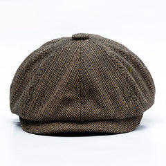 Men's Fashion Autumn Tweed Cap