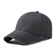 Men's Adjustable Solid Color Baseball Cap