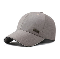 Men's Adjustable Solid Color Baseball Cap