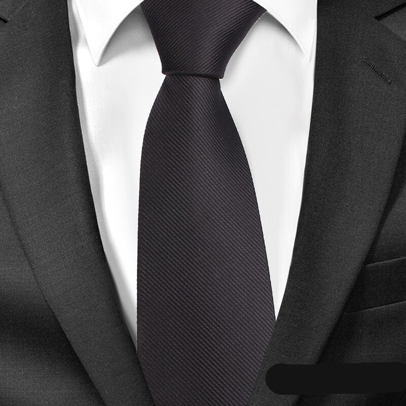 Men's Classic Solid Tie