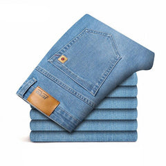 Men's Blue Straight Jeans