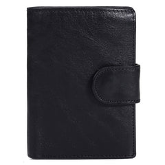 Vintage Bi-Fold Genuine Leather Wallet for Men