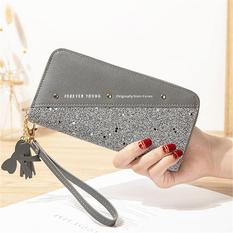 Women's Sequin Patchwork Wallet