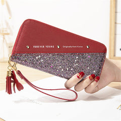 Women's Sequin Patchwork Wallet